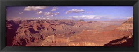 Framed Grand Canyon National Park on a sunny day, Arizona Print