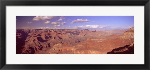 Framed Grand Canyon National Park on a sunny day, Arizona Print