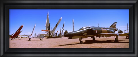 Framed White Sands Missile Base, White Sands Missile Range Museum, Alamogordo, New Mexico Print
