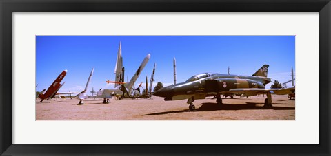 Framed White Sands Missile Base, White Sands Missile Range Museum, Alamogordo, New Mexico Print