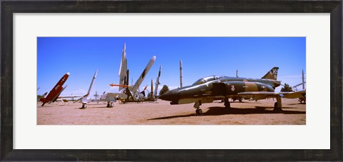 Framed White Sands Missile Base, White Sands Missile Range Museum, Alamogordo, New Mexico Print