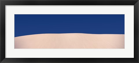 Framed New Mexico White Sands Desert Print