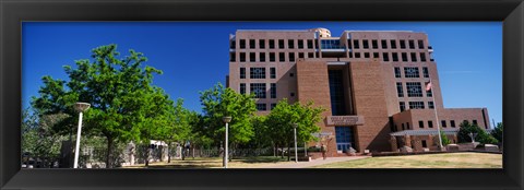 Framed Facade of a government building, Pete V.Domenici United States Courthouse, Albuquerque, New Mexico, USA Print