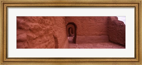 Framed Ruins at Pecos National Historical Park, New Mexico, USA Print