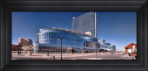 Framed Newest Revel casino at Atlantic City, Atlantic County, New Jersey, USA Print
