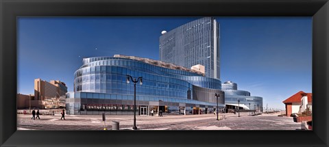 Framed Newest Revel casino at Atlantic City, Atlantic County, New Jersey, USA Print