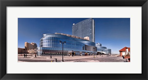 Framed Newest Revel casino at Atlantic City, Atlantic County, New Jersey, USA Print