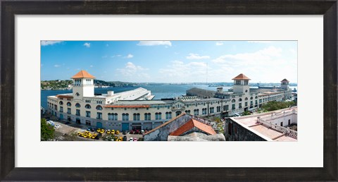 Framed Buildings at the harborfront, Sierra Maestra, Havana Harbor, Old Havana, Havana, Cuba Print