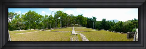 Framed Former coffee farm, Buena Vista, Las Terrazas, Pinar Del Rio Province, Cuba Print