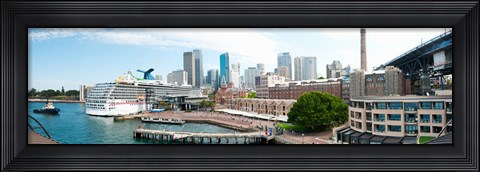 Framed Circular Quay, Sydney, New South Wales, Australia 2012 Print