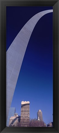 Framed Low angle view of the Gateway Arch, St. Louis, Missouri, USA 2013 Print