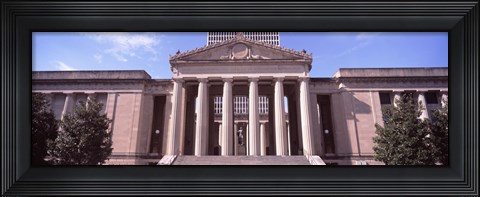 Framed Facade of the War Memorial Auditorium, Nashville, Tennessee Print