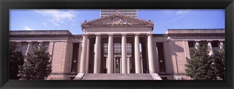 Framed Facade of the War Memorial Auditorium, Nashville, Tennessee Print