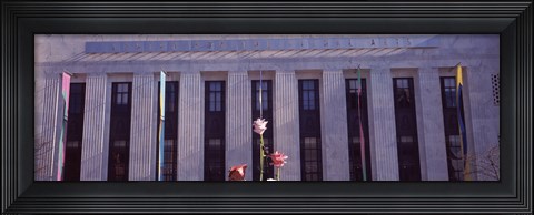 Framed Facade of the Frist Center For The Visual Arts, Nashville, Tennessee, USA Print