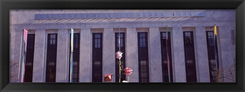 Framed Facade of the Frist Center For The Visual Arts, Nashville, Tennessee, USA Print