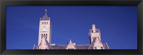 Framed High section view of the Union Station Hotel in Nashville, Tennessee, USA Print