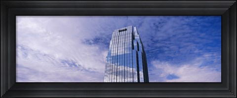 Framed Pinnacle at Symphony Place building at downtown Nashville, Tennessee Print