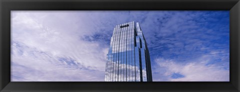 Framed Pinnacle at Symphony Place building at downtown Nashville, Tennessee Print