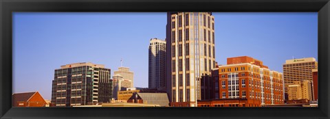 Framed Buildings in a downtown district, Nashville, Tennessee, USA 2013 Print