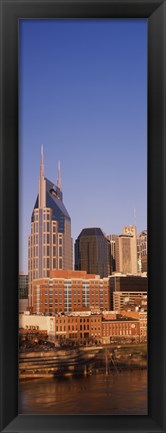 Framed Buildings in a city, BellSouth Building, Nashville, Tennessee, USA Print