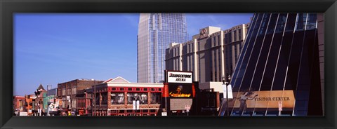 Framed Downtown district of Nashville, Tennessee Print