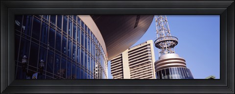 Framed Low angle view of Bridgestone Arena, Nashville, Tennessee, USA Print