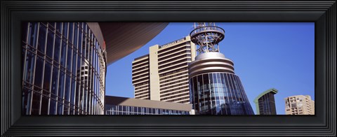 Framed Buildings in a city, Nashville, Tennessee Print