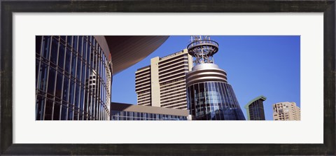 Framed Buildings in a city, Nashville, Tennessee Print