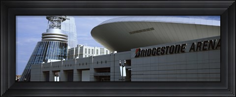 Framed Central Police Precinct at Bridgestone Arena, Nashville, Tennessee Print