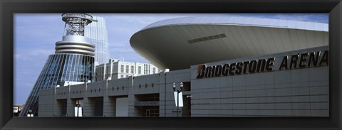 Framed Central Police Precinct at Bridgestone Arena, Nashville, Tennessee Print