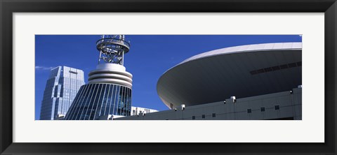 Framed Bridgestone Arena, Nashville, Tennessee Print