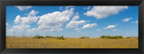 Framed Clouds over Everglades National Park, Florida, USA Print