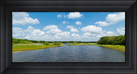 Framed Clouds over the Myakka River, Myakka River State Park, Sarasota County, Florida, USA Print