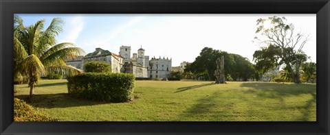 Framed Facade of a building, Havana, Cuba Print