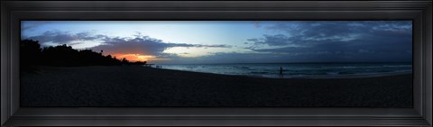 Framed Sunset over Varadero Beach, Varadero, Matanzas, Cuba Print