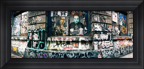 Framed Bowery Street, Soho, Manhattan, New York City, New York State Print