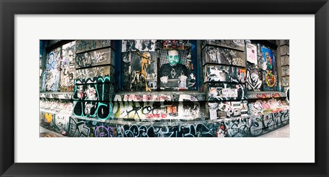 Framed Bowery Street, Soho, Manhattan, New York City, New York State Print