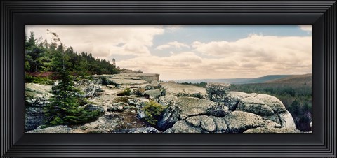 Framed Gertrude's Nose, Minnewaska State Park, Catskill Mountains, New York State, USA Print