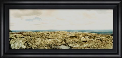 Framed Rock formations, Gertrude's Nose, Minnewaska State Park, Catskill Mountains, New York State, USA Print