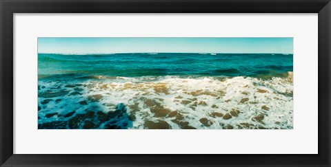 Framed Ocean View at Morro De Sao Paulo, Tinhare, Cairu, Bahia, Brazil Print