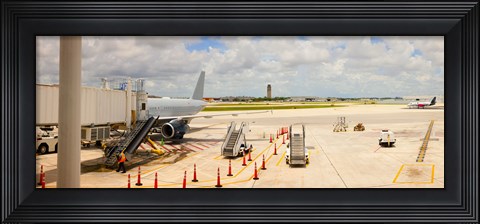 Framed Airport, Fort Lauderdale, Florida, USA Print