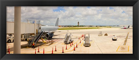 Framed Airport, Fort Lauderdale, Florida, USA Print