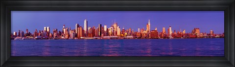 Framed Midtown Manhattan Skyline, New York City Print