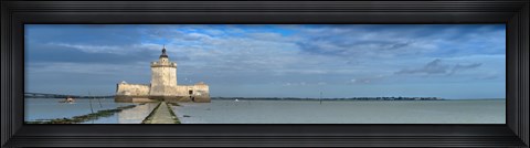 Framed Fort Louvois, Bourcefranc-Le-Chapus, Charente-Maritime, Poitou-Charentes, France Print