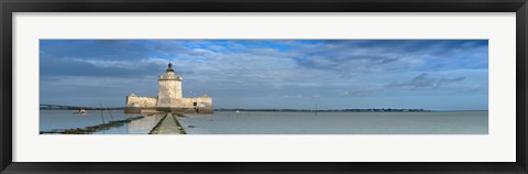 Framed Fort Louvois, Bourcefranc-Le-Chapus, Charente-Maritime, Poitou-Charentes, France Print