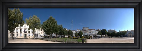 Framed Town Hall, Colbert Square, Rochefort, Charente-Maritime, Poitou-Charentes, France Print
