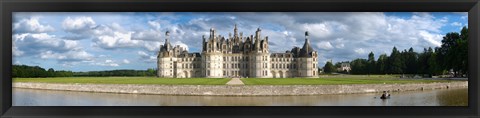 Framed Castle, Chateau De Chambord, Loire-Et-Cher, Loire Valley, France Print