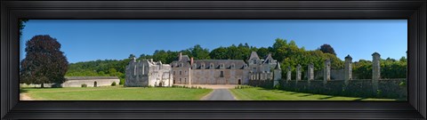 Framed La Chartreuse Du Liget,Touraine, France Print
