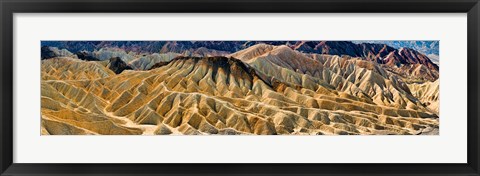 Framed Zabriskie Point, Death Valley, Death Valley National Park, California Print