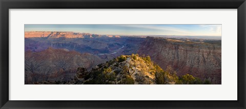 Framed High angle view of Desert Point, South Rim, Grand Canyon, Grand Canyon National Park, Arizona, USA Print